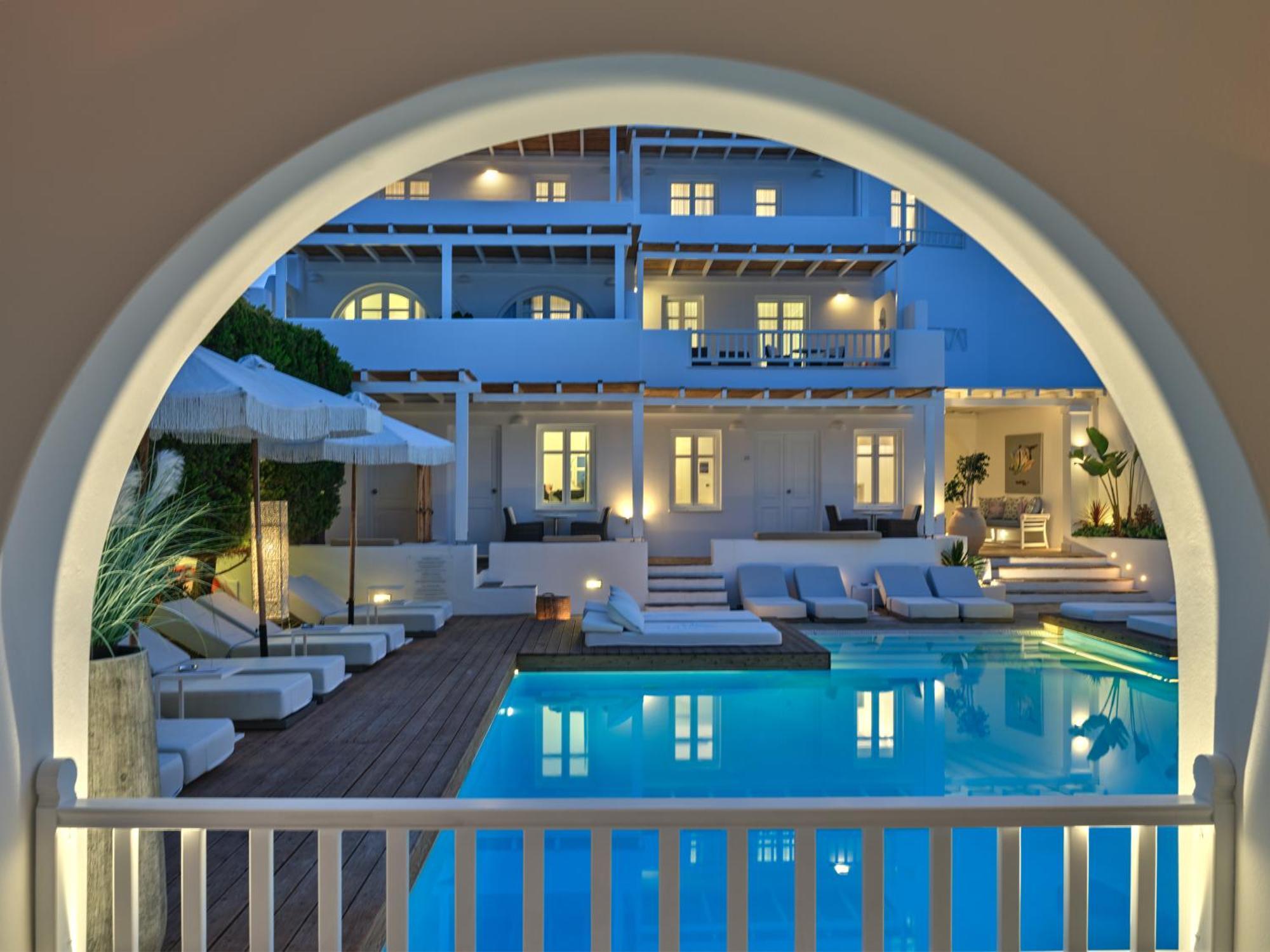 Stelia Mare Boutique Hotel Náusza Kültér fotó