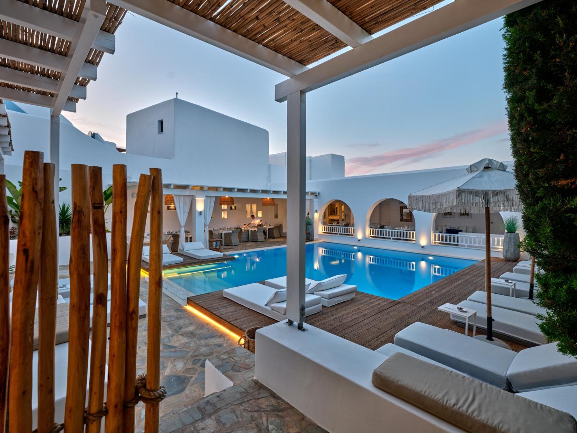Stelia Mare Boutique Hotel Náusza Kültér fotó