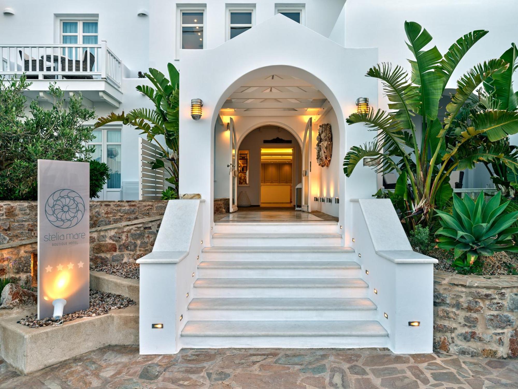 Stelia Mare Boutique Hotel Náusza Kültér fotó